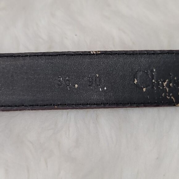 Vintage Dior leather belt  main image 9